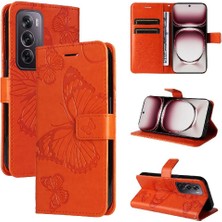Bdt Shop Oppo Için Kılıf Card 12 Pro 5g Flip Kickstand Pu Deri Kart Yuvası ile (Yurt Dışından)