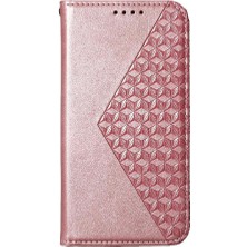 Bdt Shop Realme C65 Eşkenar Dörtgen Şekli Günlük Kullanım Için Flip Case El Kayışı Standı Cüzdan (Yurt Dışından)