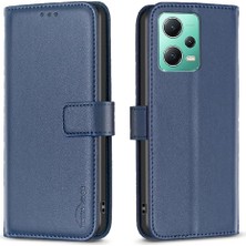 Bdt Shop Xiaomi Redmi Not 12 Için Flip Case 5g Çok Renkli Deri Çanta Iş (Yurt Dışından)