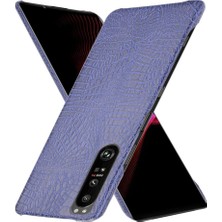 Bdt Shop Sony Xperia 1 Iıı Klasik Timsah Moda Anti Için Şık Klasik Kılıf (Yurt Dışından)