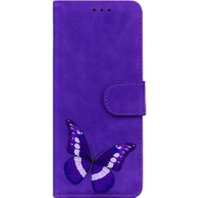 Bdt Shop Samsung Galaxy M35 Renk Baskılı Kelebek Cüzdan Flip Için Flip Case Folio (Yurt Dışından)