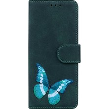 Bdt Shop Samsung Galaxy M35 Renk Baskılı Kelebek Cüzdan Flip Için Flip Case Folio (Yurt Dışından)