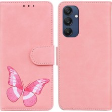 Bdt Shop Samsung Galaxy M35 Renk Baskılı Kelebek Cüzdan Flip Için Flip Case Folio (Yurt Dışından)