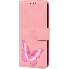 Bdt Shop Samsung Galaxy M35 Renk Baskılı Kelebek Cüzdan Flip Için Flip Case Folio (Yurt Dışından)