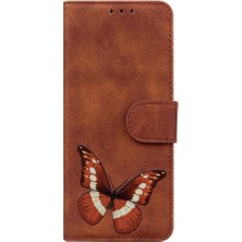 Bdt Shop Samsung Galaxy M35 Renk Baskılı Kelebek Cüzdan Flip Için Flip Case Folio (Yurt Dışından)