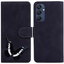 Bdt Shop Samsung Galaxy M35 Renk Baskılı Kelebek Cüzdan Flip Için Flip Case Folio (Yurt Dışından)