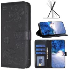 Bdt Shop Huawei Mate 60 Pro Yonca Çiçek Kart Yuvaları Tutucu Kickstand Için Flip Case (Yurt Dışından)