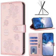 Bdt Shop Huawei Mate 60 Için Flip Case Cüzdan Kart Yuvaları Tutucu Kickstand Yonca Pu (Yurt Dışından)