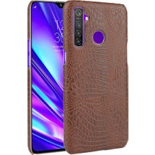 Bdt Shop Realme Q/realme 5 Pro Uyumluluk Klasik Kapak Için Şık Klasik Kılıf (Yurt Dışından)