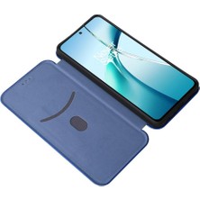 Bdt Shop Oneplus Nord Ce4 Lite Kart Ekleme Manyetik Karbon Fiber Için Flip Case (Yurt Dışından)