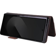 Bdt Shop Toka ile Samsung Galaxy Z Flip 6 Kart Tutucu Kapak Için Flip Case (Yurt Dışından)