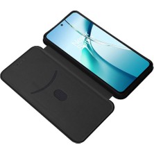 Bdt Shop Oneplus Nord Ce4 Lite Kart Ekleme Manyetik Karbon Fiber Için Flip Case (Yurt Dışından)