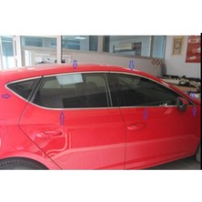 Karva Seat Leon Cam Çerçevesi Kenar Çıtası Krom Tamtur 2013/2020