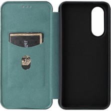 Bdt Shop Oneplus Nord Ce4 Lite Kart Ekleme Manyetik Karbon Fiber Için Flip Case (Yurt Dışından)