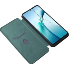 Bdt Shop Oneplus Nord Ce4 Lite Kart Ekleme Manyetik Karbon Fiber Için Flip Case (Yurt Dışından)