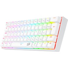 Redragon K630W-RGB Dragonborn %60 Blue Switch Mekanik Kablolu Oyuncu Klavyesi