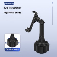 Huoxun Shop A Kısa Stil Evrensel Araç Bardak Tablet Telefon Tutucu Cep Telefonu Tutucu Içecek Şişesi iPad Montaj Desteği Akıllı Telefon Mobil Telefon Pad (Yurt Dışından)