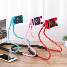 Huoxun Shop A Yeşil Stil Mobil Tablet Tutucu Klips Tablet Ped Boyun Standı Desteği Evrensel Tembel Boyun Asılı Tutucu Yılan Gibi Esnek (Yurt Dışından)