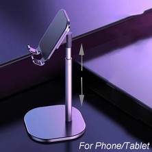 Huoxun Shop A Resim Gösterilen Stil Olarak Ipad I Phone Masaüstü Tutucu Ayarlanabilir Yükseklik Açı Canlı Destekli Katlanabilir Teleskopik Kaldırma Telefon ve Tablet Standı Halterler (Yurt Dışından)