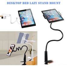 Huoxun Shop A Beyaz Stil Evrensel Tembel Cep Telefonu 360 Derece Esnek Stand Tutucu Stentler Yatak Masa Masa Klip Braketi Için Telefon Esnek Tutucu Kol (Yurt Dışından)