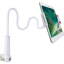 Huoxun Shop A Açık Mavi Tarzı Ayarlanabilir Taşınabilir Esnek Tembel Yatak Tutucu iPad Masaüstü Tablet Standı Masa Montaj Kolu Desteği 75CM (Yurt Dışından)