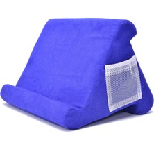 Huoxun Shop A Mavi Stil Sünger Yastık Tablet Telefon Standı iPad Laptop Esnek Cep Telefonu Tutucu Destek Yatak Dinlenme Tablet Kitap Okuma Askı - (Yurt Dışından)