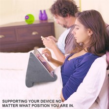 Huoxun Shop A Mavi Stil Sünger Yastık Tablet Telefon Standı iPad Laptop Esnek Cep Telefonu Tutucu Destek Yatak Dinlenme Tablet Kitap Okuma Askı - (Yurt Dışından)