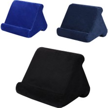 Huoxun Shop A Mavi Stil Sünger Yastık Tablet Telefon Standı iPad Laptop Esnek Cep Telefonu Tutucu Destek Yatak Dinlenme Tablet Kitap Okuma Askı - (Yurt Dışından)