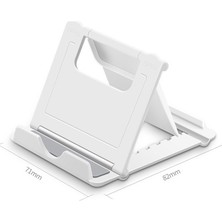 Huoxun Shop A Kırmızı Stil Evrensel Katlanabilir Masaüstü Telefon Desteği Plastik Tutucu Telefon Standı Smartphone Tablet Desteği Telefon Tutucu (Yurt Dışından)