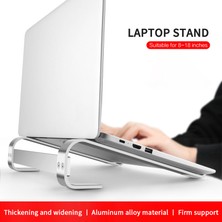 Huoxun Shop A No.2 Tarzı Ince Laptop Standı, Ergonomik Alüminyum Alaşımlı Laptop Standı, Ince Laptoplar Için Havalandırmalı, Taşınabilir, Güçlü Uyum -Amaca Uygun (Yurt Dışından)