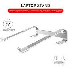 Huoxun Shop A No.2 Tarzı Ince Laptop Standı, Ergonomik Alüminyum Alaşımlı Laptop Standı, Ince Laptoplar Için Havalandırmalı, Taşınabilir, Güçlü Uyum -Amaca Uygun (Yurt Dışından)