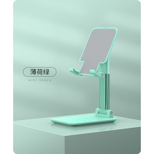 Huoxun Shop A Pembe Tarzı Metal Masaüstü Tablet Tutucu Telefon Katlanabilir Uzatma Desteği Standı IPhone IPad Ayarlanabilir (Yurt Dışından)