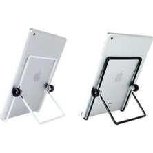 Huoxun Shop A Bk-S Tarzı iPad Air Mini Tablet Stand Tutucu Masaüstü Metal Çelik Çok Açılı Kaymaz Taşınabilir Katlanabilir Çok Fonksiyonlu Stand Tutucu (Yurt Dışından)