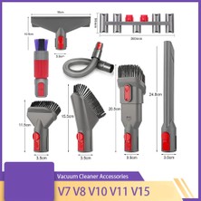 Success Dyson V7 V8 V10 V11 V15 Yedek Fırçalar Meme Aksesuarları Araç Kiti Elektrikli Süpürge Parçaları Memesi Kıl Fırça (Yurt Dışından)