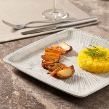 Güral Porselen Orlando 6 Adet 22X22 cm Pasta Takımı 1401