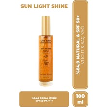 The Fair. Sun Light Shine Sfp 50+ PA++++ Vücut ve Saç Yağı 100 ml