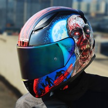 Ls2 Rapıd 2 Zombıe Siyah-Kırmızı Kask Rapıd 2 Zombıe Siyah-Kırmızı Kask