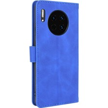 Mellow Shop Huawei Mate 30 Için Kılıf Koruyucu Kapak Deri Folio Flip Case Kart (Yurt Dışından)