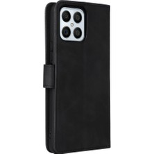 Mellow Shop Kart Tutucu Kickstand Deri Folio Flip Case ile Onur X8 Için Kılıf (Yurt Dışından)