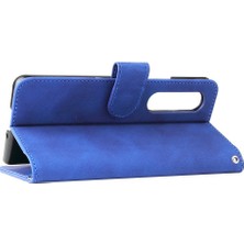 Mellow Shop Kart Tutucu Kickstand Deri Folio ile Samsung Galaxy Z Case 3 Için Kılıf (Yurt Dışından)