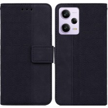 Mellow Shop Xiaomi Redmi Için Not 12 Pro 5g Premium Pu Deri Flip Folio Cüzdan (Yurt Dışından)