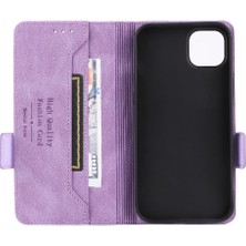 Mellow Shop Kart Tutucu Kickstand Deri Folio Flip ile iphone 14 Plus Için Kılıf (Yurt Dışından)