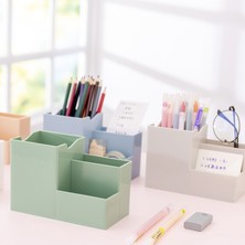Hongliang Shop Yeşil Stil 1 Adet Yaratıcı Çok Fonksiyonlu Kalemlik Masaüstü Atık Depolama Kutusu Sevimli Masaüstü Aksesuarlar Kawaii Masa Düzenleyici (Yurt Dışından)