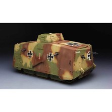 Meng TS-017 1/35 Ölçek Alman A7V Krupp Tankı, Plastik Model Kiti