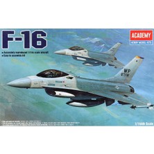 Academy 12610 1/144 Ölçek, F-16 Fighting Falcon Savaş Uçağı, Plastik Model Kiti