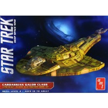 Amt 1028 1/750 Star Trek Deep Space Nine Cardassian Galor-Class Uzay Aracı Demonte Plastik Maketi