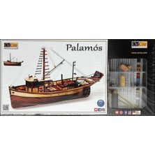 Occre 12000 1/45 Ölçek, Palamos Balıkçı Teknesi Ahşap Model Kiti