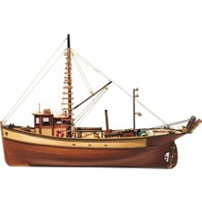 Occre 12000 1/45 Ölçek, Palamos Balıkçı Teknesi Ahşap Model Kiti