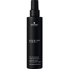 Schwarzkopf lı 2 Adet  Session Label The Thickener Hacimlendirici Fön Spreyi 200ML