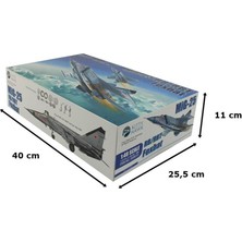 Kitty Hawk 80113 1/48 Mig-25 Rb/ Rbt Savaş Uçağı ve 2 Resin Figür Demonte Plastik Maketi